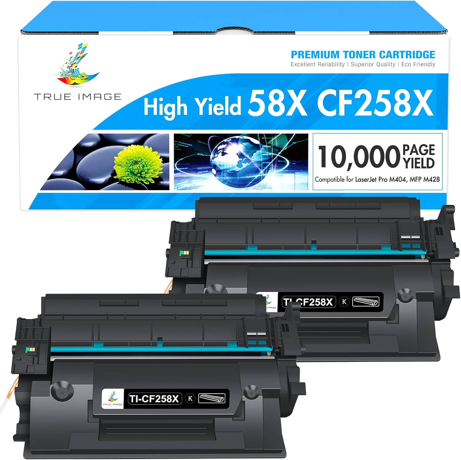 58X Toner Cartridge Black High Yield Compatible Replacement Pack