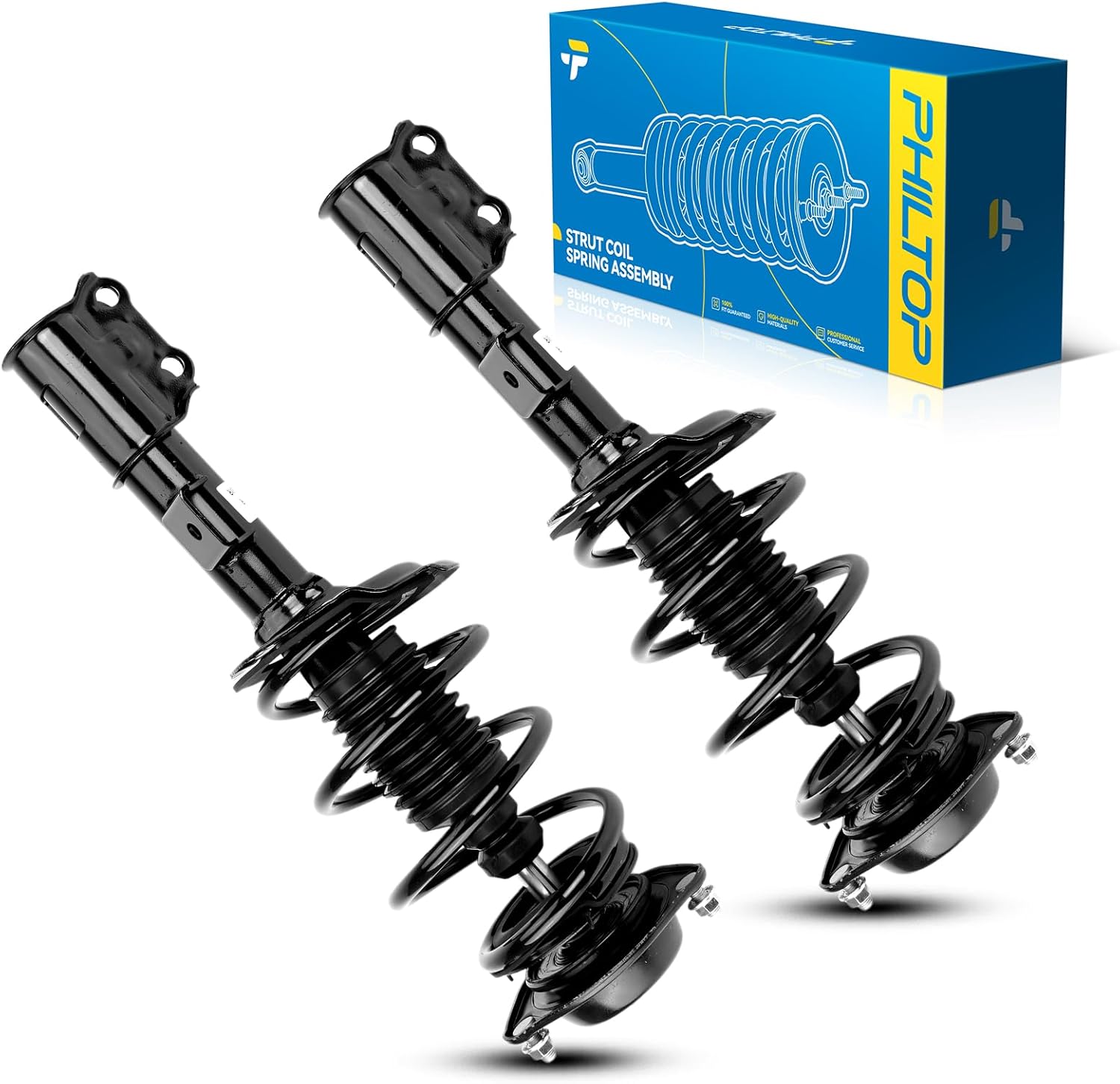 PHILTOP Front Struts for E-lan-tra 2011 2016 - Complete Suspension