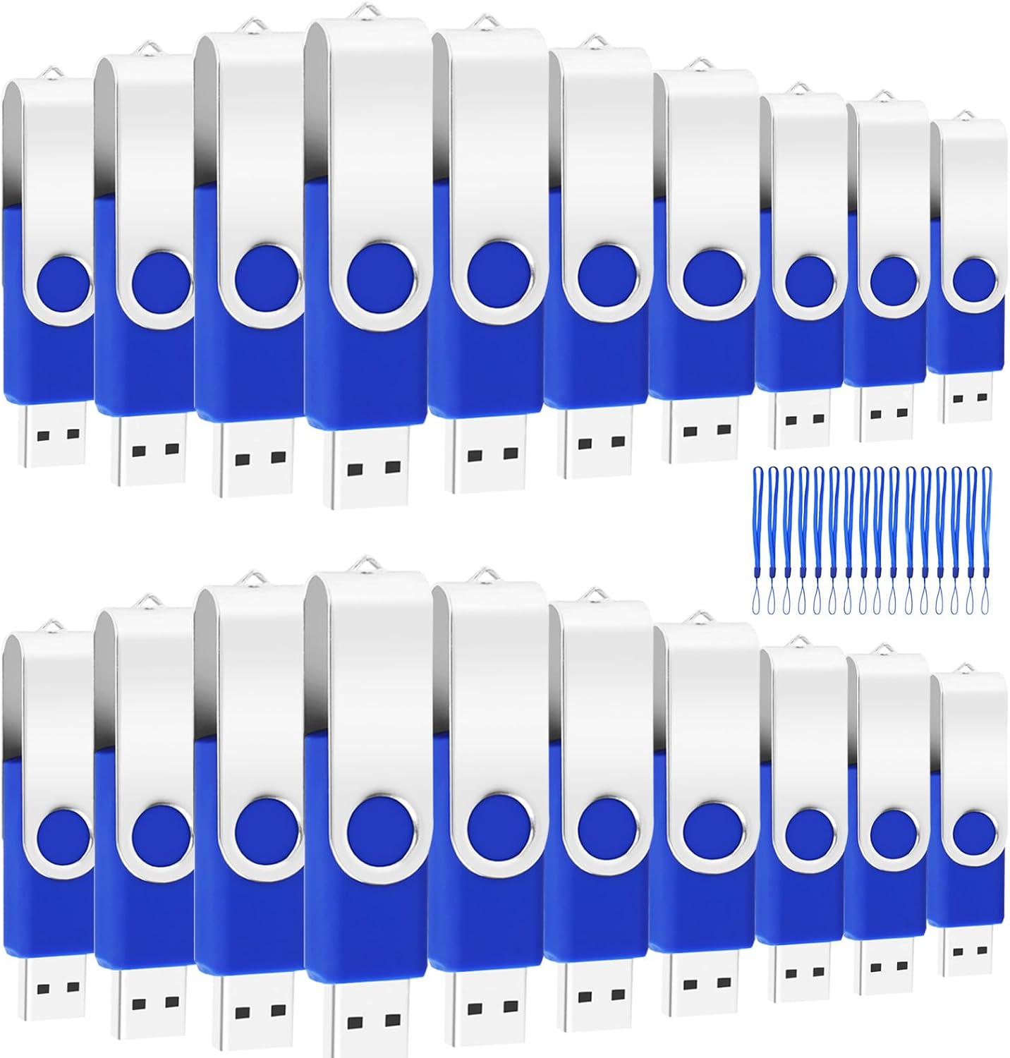 20PCS 4GB Bulk Flash Drives for Easy Data Storage and Transfer