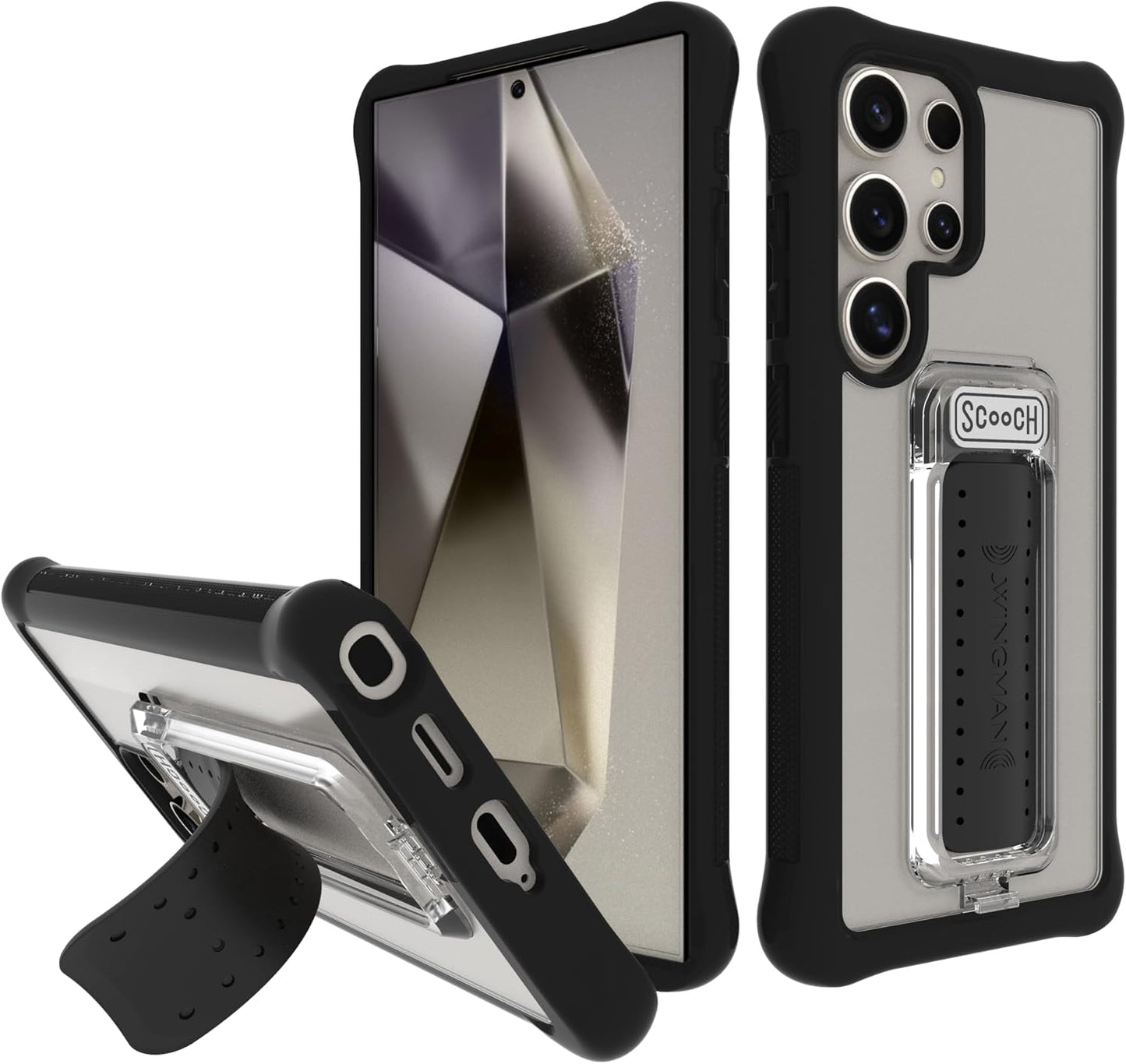 Scooch Wingman Case for Samsung Galaxy S24 Ultra: 5-in-1 Protection