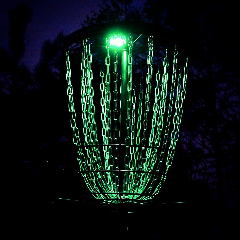 Illuminate Your Disc Golf Game with LED Basket Light