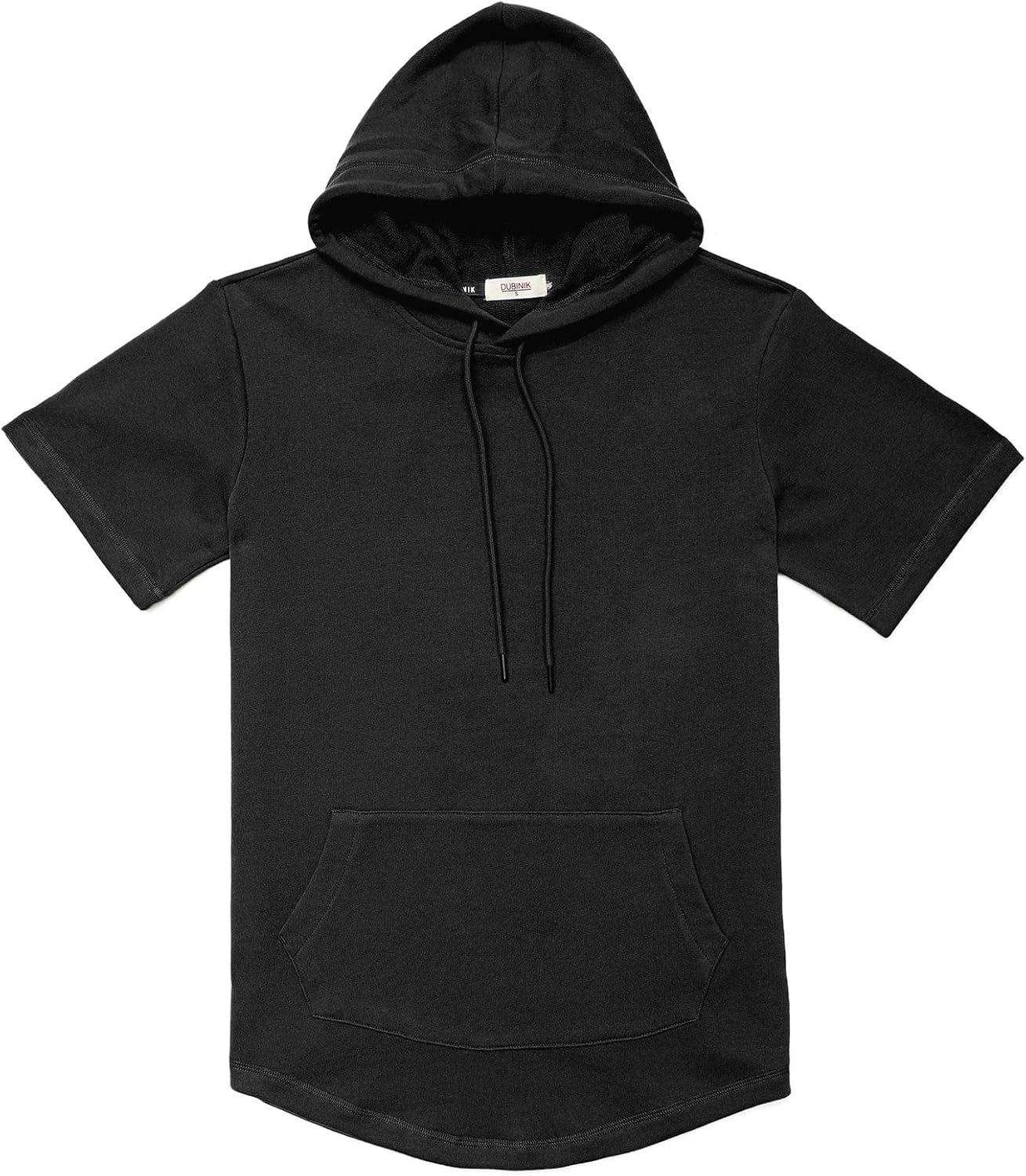 Lightweight Short Sleeve Hoodie for Men - Soft Cotton Comfort