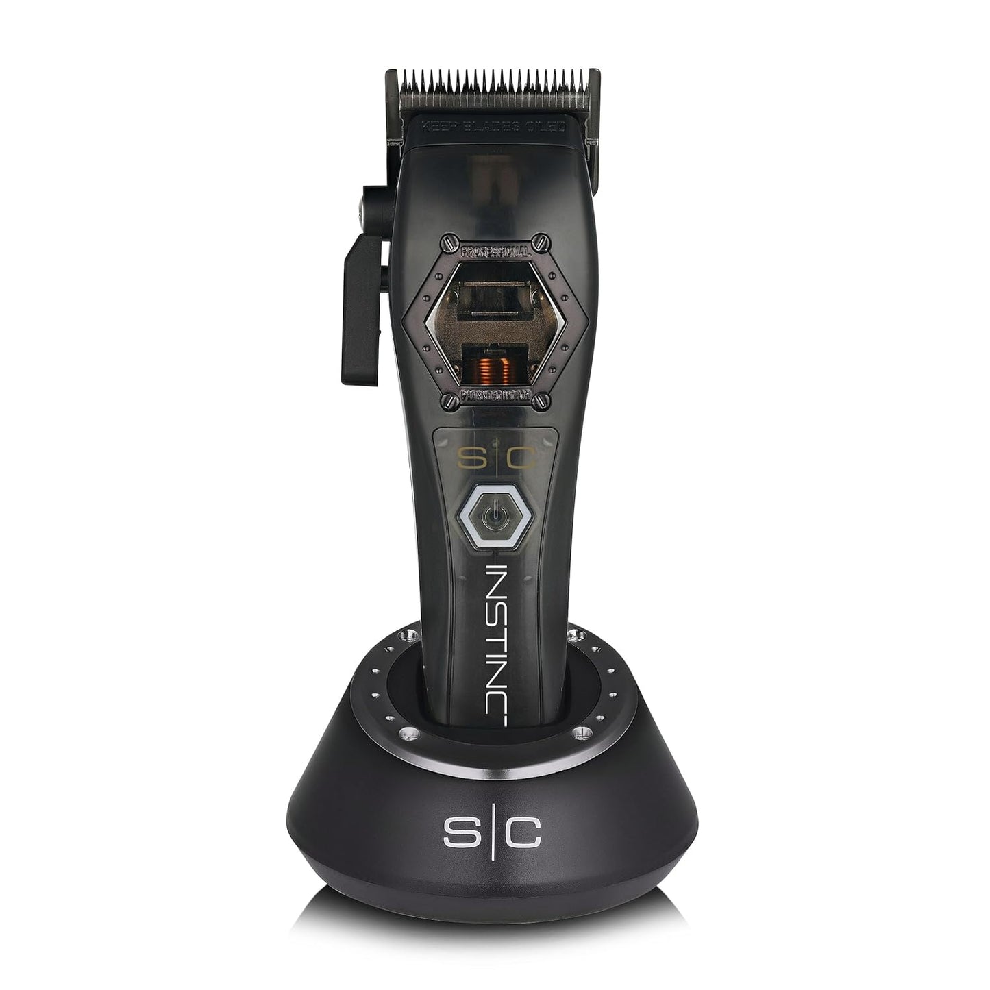Instinct Professional Cordless Hair Clipper with 3 Modular Lids