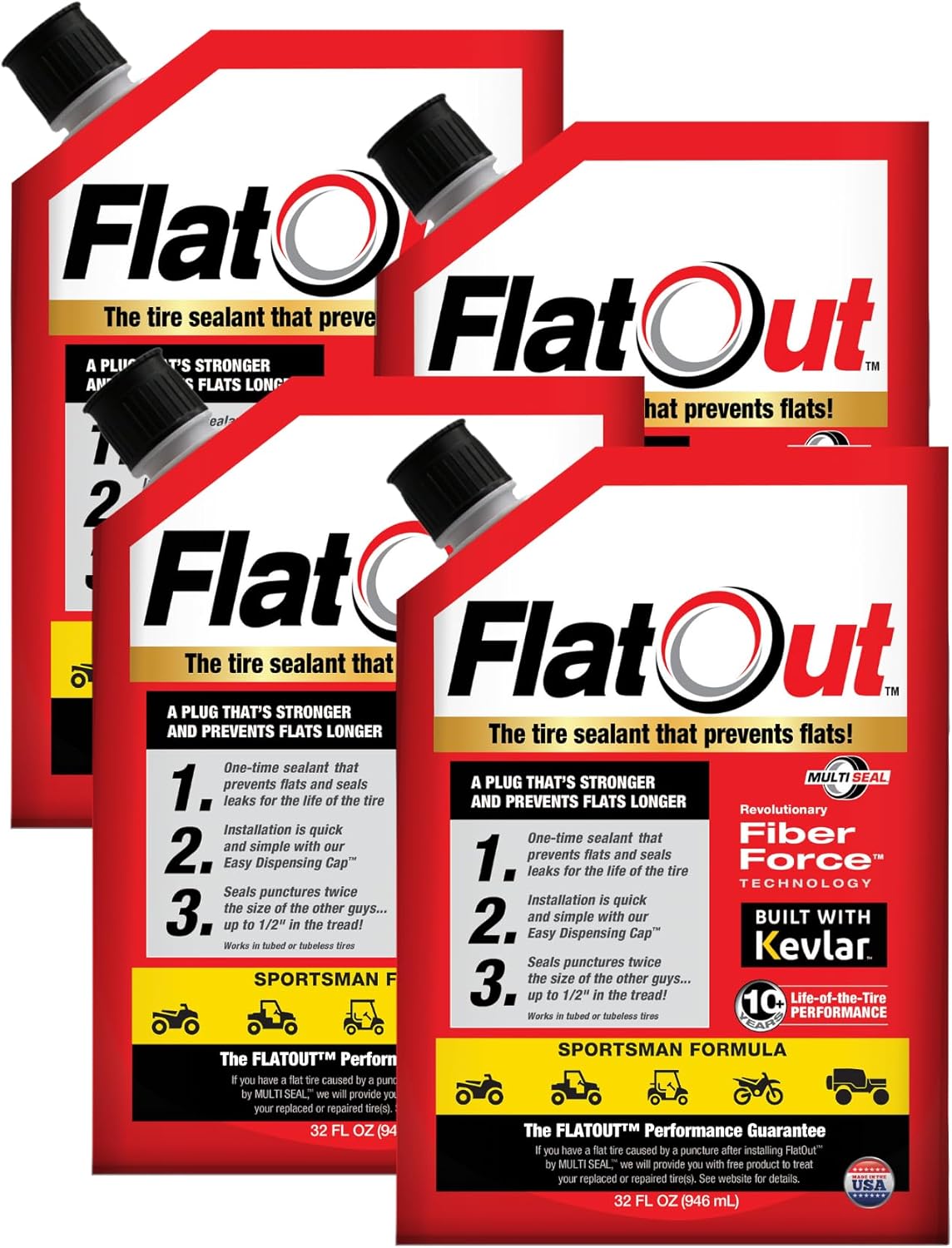 Flat Out Off Road Tire Sealant for Ultimate Puncture Protection