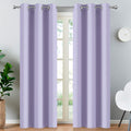 Yakamok Blackout Curtains for Bedroom - Thermal Insulated Lilac