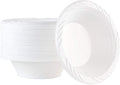 PLASTICPRO 12 oz Disposable White Plastic Soup Bowls Pack of 400