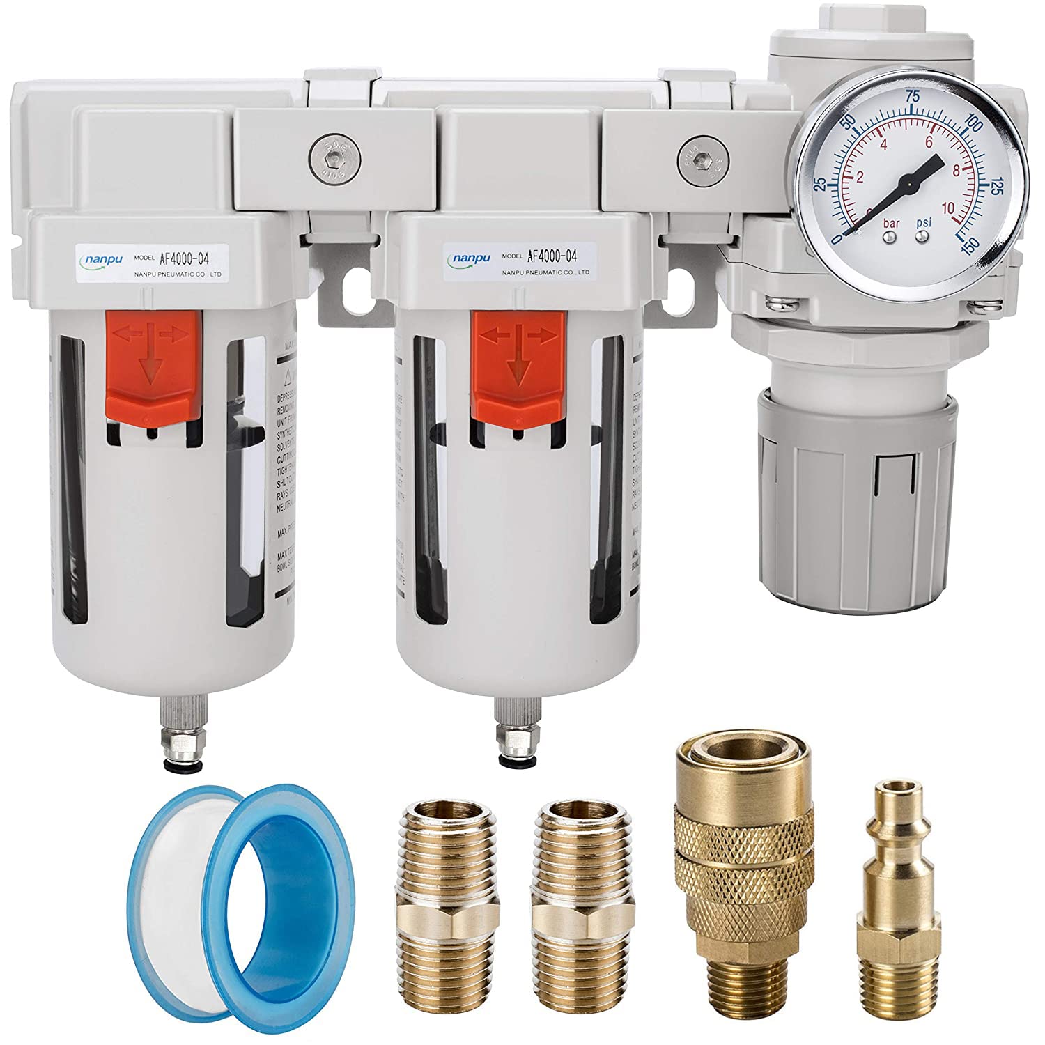 NANPU 1/2in NPT Air Drying System with 5 Micron Filter