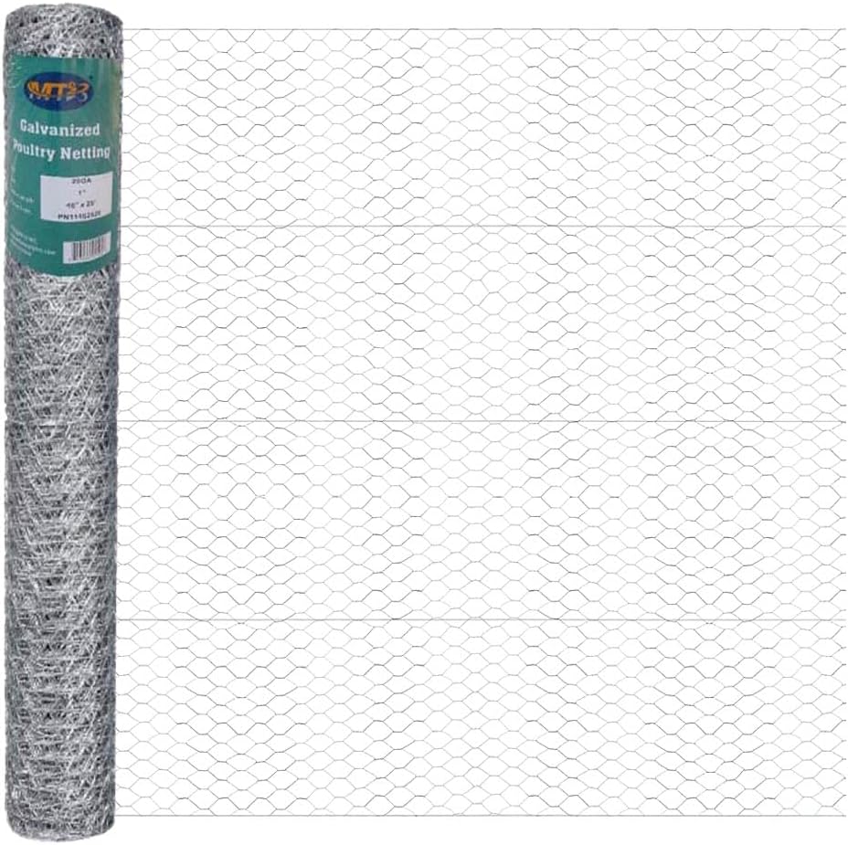 20GA Galvanized Hexagonal Poultry Netting for Garden Fencing