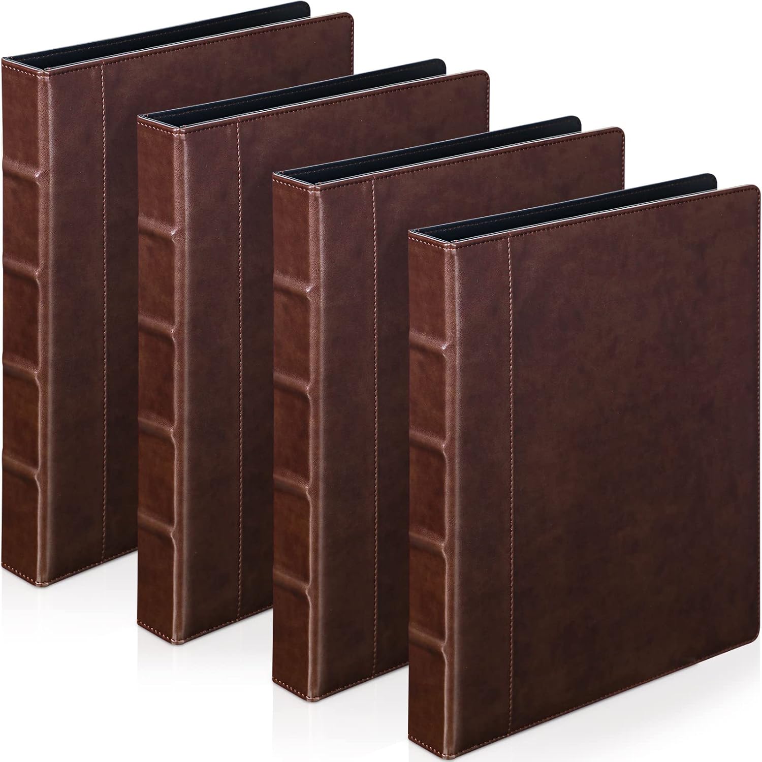 Vintage Hardback 3 Ring Binder Organizer for Stylish Planning
