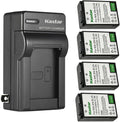 Kastar 4-Pack Battery and AC Wall Charger for Nikon Z 30