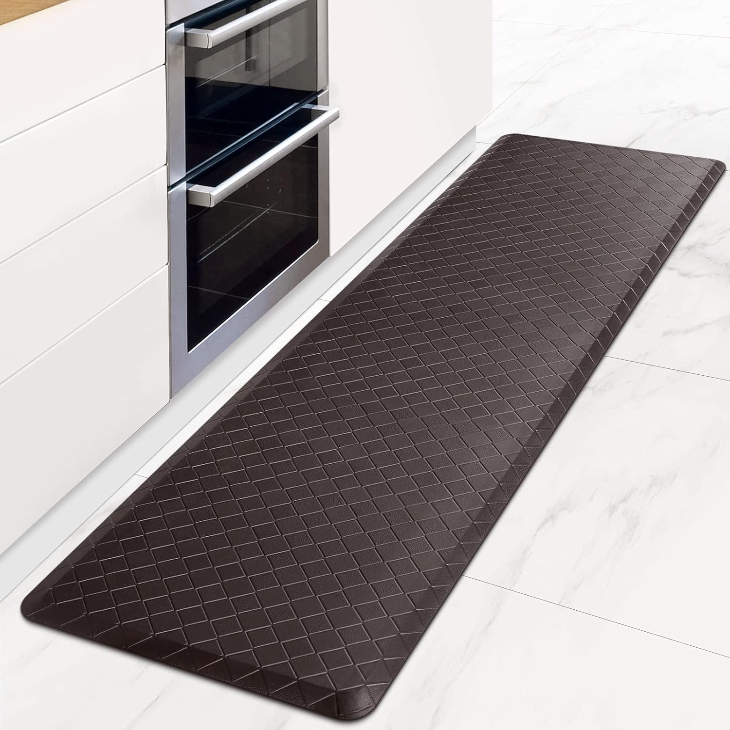 Cushioned Anti-Fatigue Kitchen Mat for Comfort and Safety