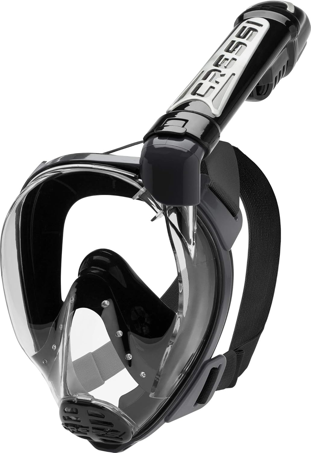 Cressi Full Face Snorkeling Mask: Wide View, Anti-Fog - Safety First!