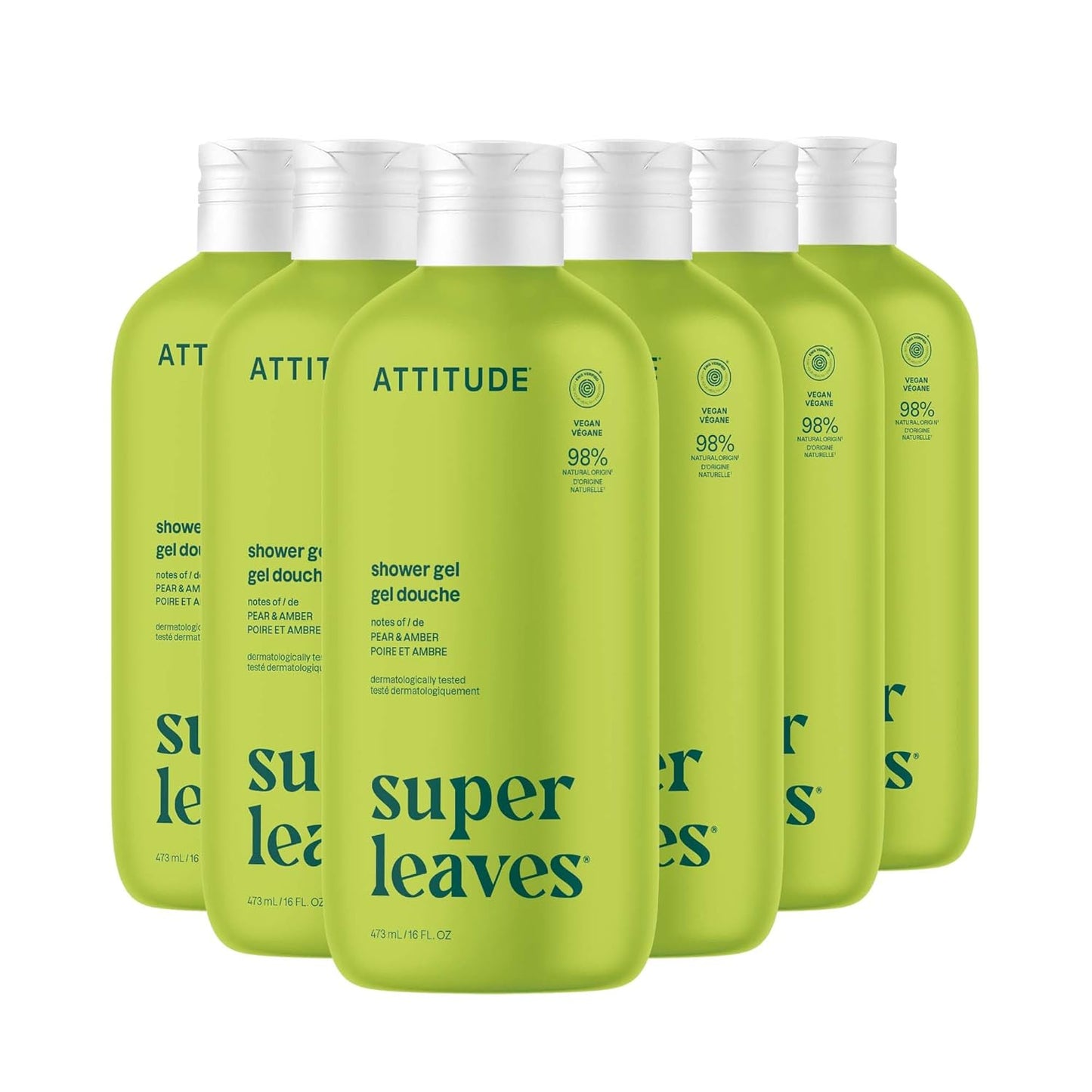 EWG Verified Body Wash with Pear & Amber Scent for All Skin Types