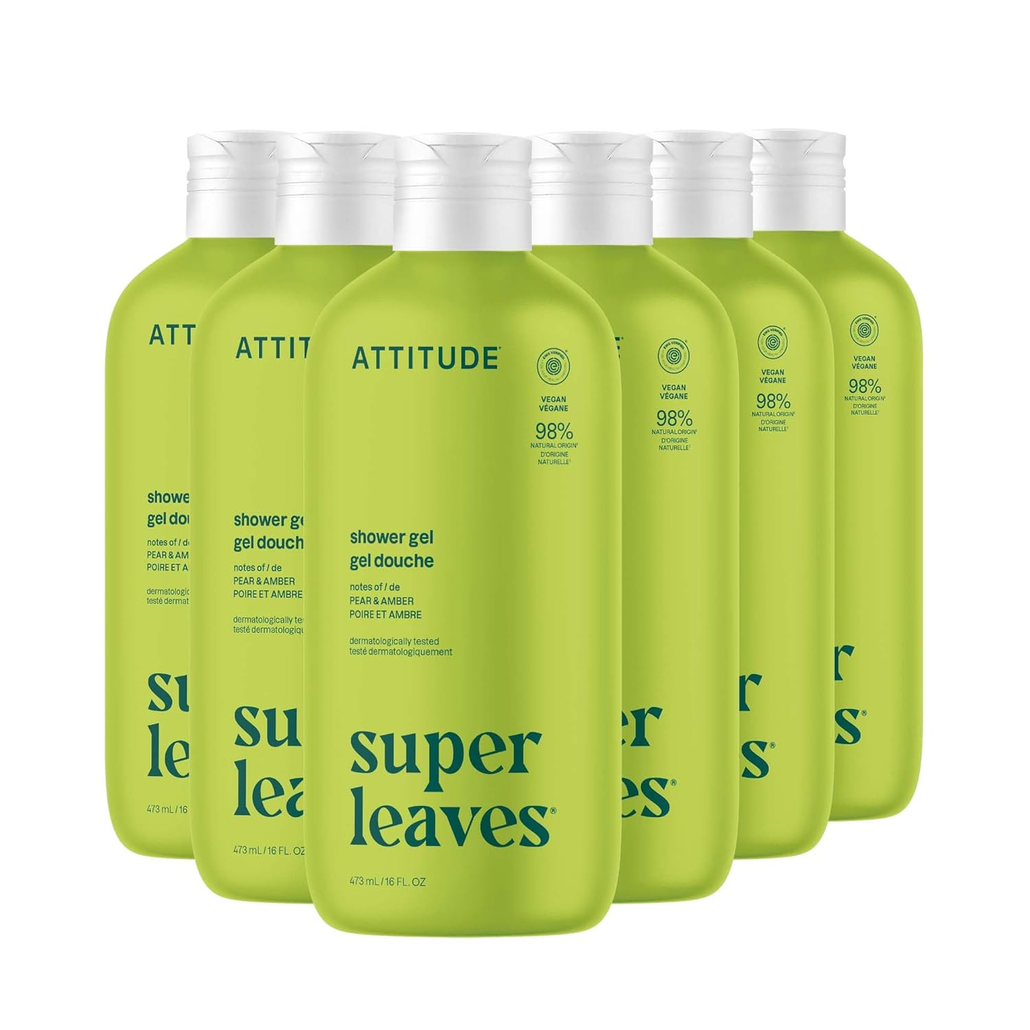 EWG Verified Body Wash with Pear & Amber Scent for All Skin Types