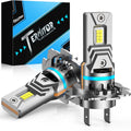 H7 LED Fog Bulbs 120W 6500K - 900% Brighter for Night Driving