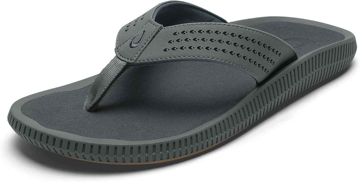 OLUKAI Ulele Men's Beach Sandals for Comfort and Durability