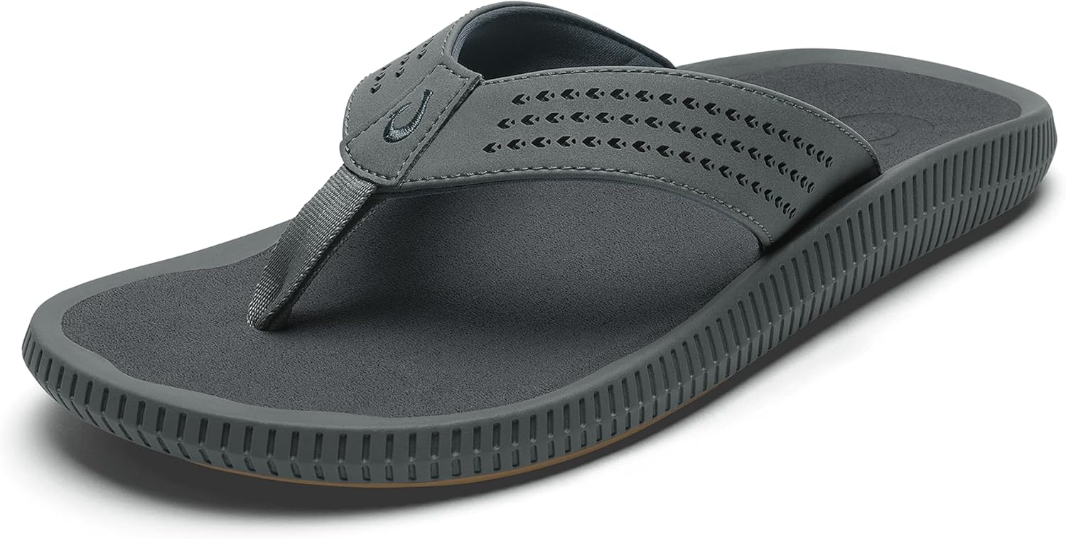 OLUKAI Ulele Men's Beach Sandals for Comfort and Durability