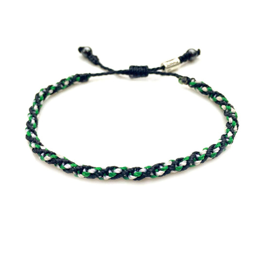 Woven Adjustable Knot Sailor Rope Bracelet for Men and Women