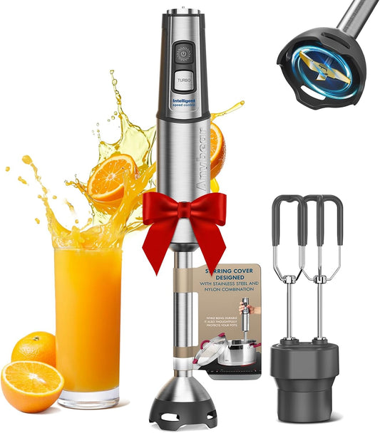 Powerful 1100W Hand Blender with 15 Speeds