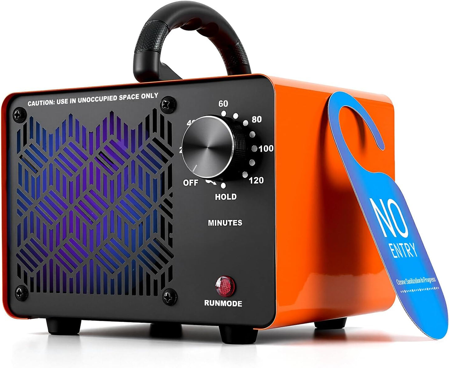 HHGM 128,000mg/h Dual-Fan Ozone Machine for Odor Removal