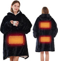 Cozy USB Heated Hoodie Blanket by Askyli