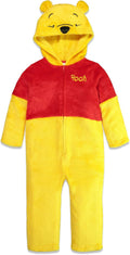 Disney Winnie the Pooh Fleece Coverall for Kids - Zip Up Cozy