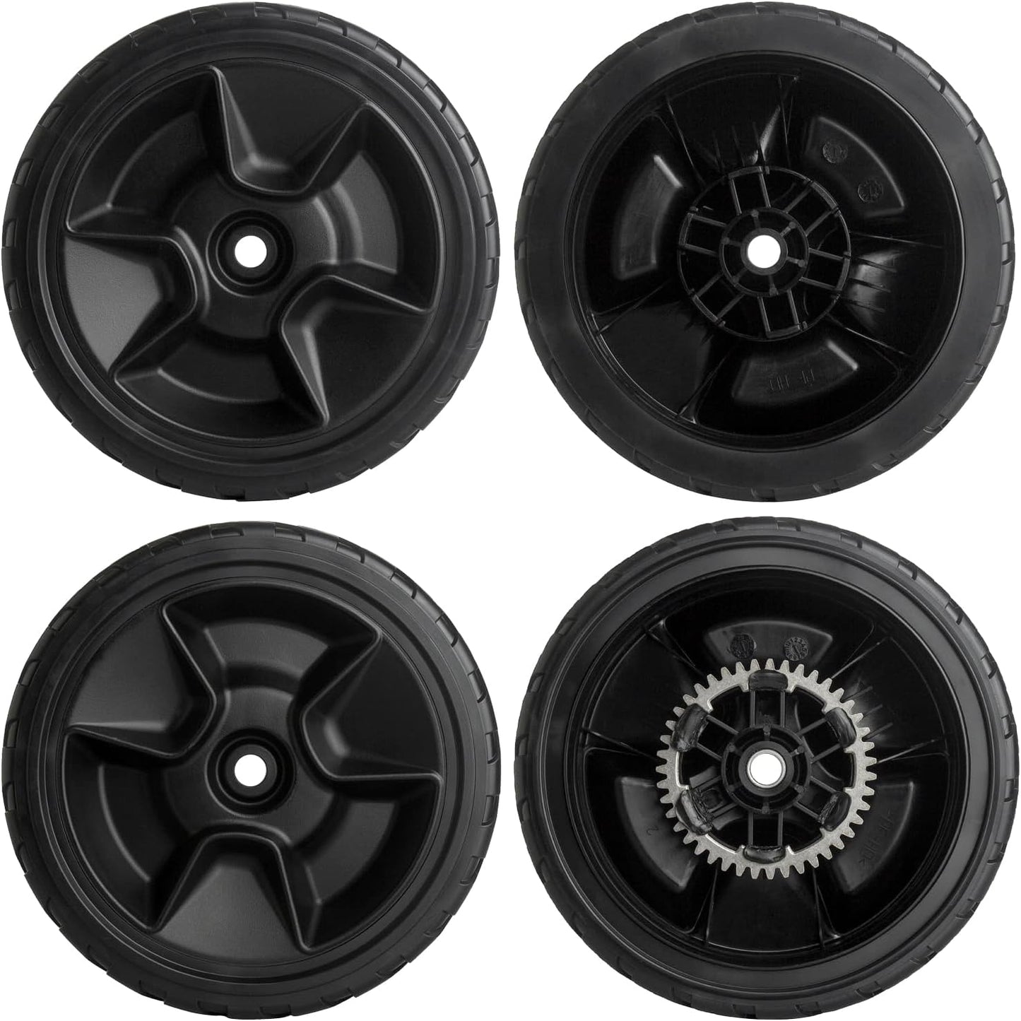 8 Replacement Lawn Mower Wheel Kit for Honda HRN216 Models