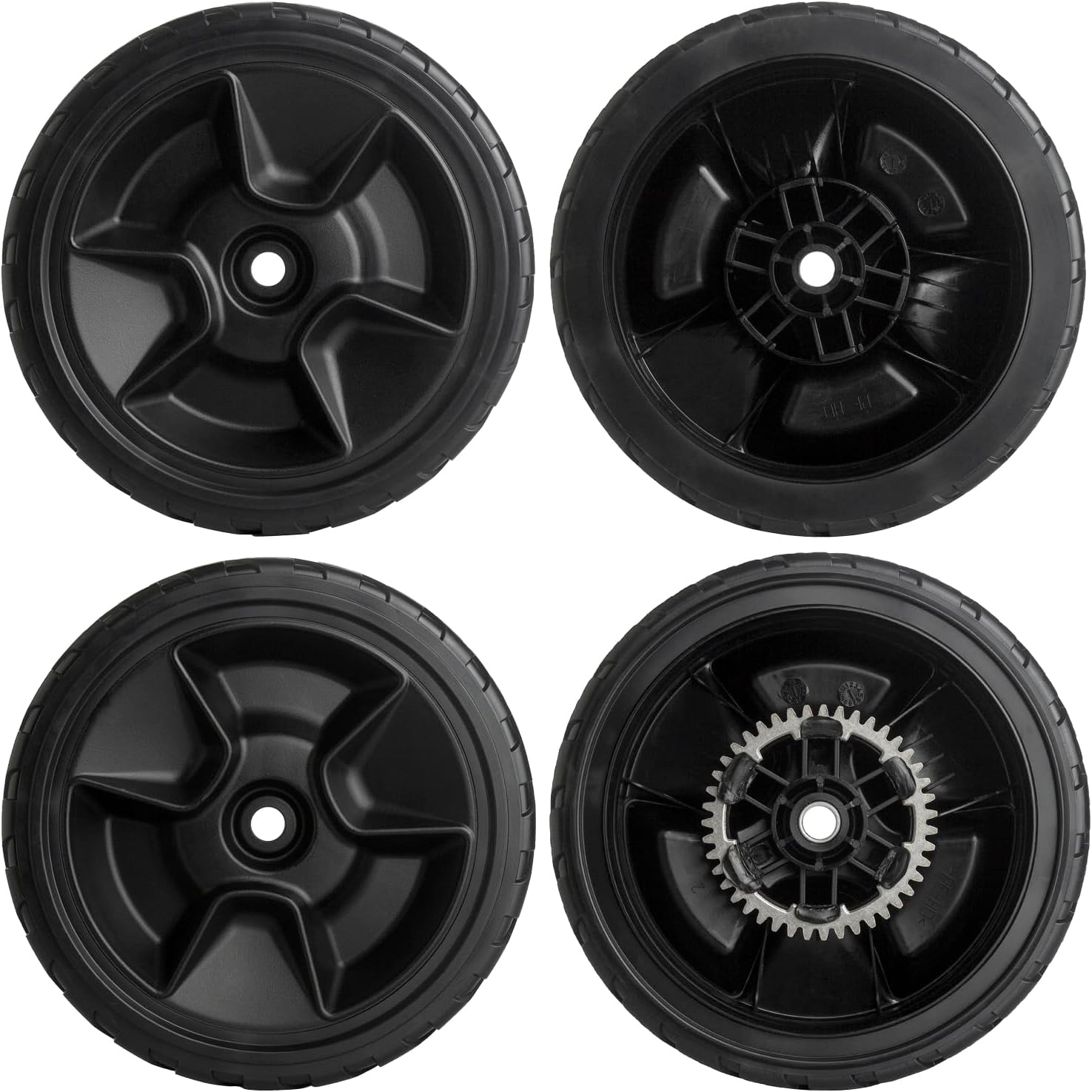 8 Replacement Lawn Mower Wheel Kit for Honda HRN216 Models