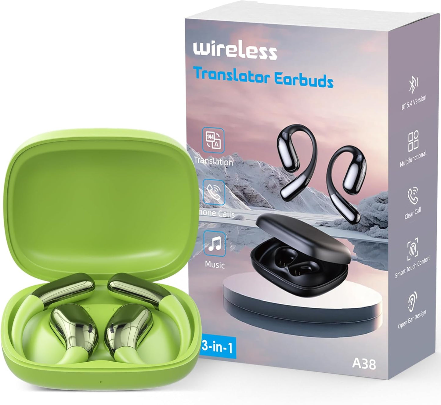 Real-Time Translation Earbuds: 144 Languages