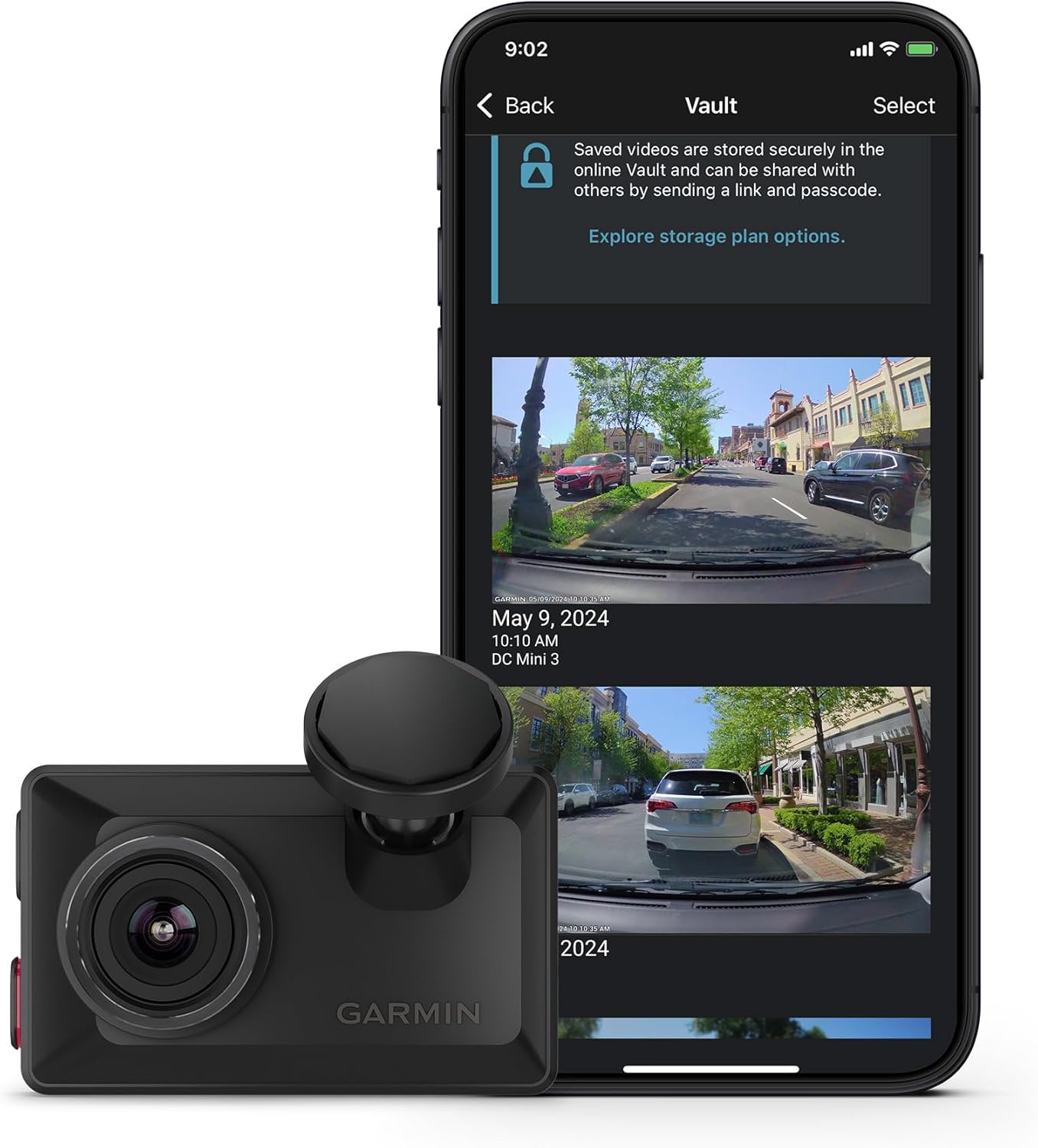 Garmin Dash Cam X310: Compact 4K Ultra HD Touchscreen Camera