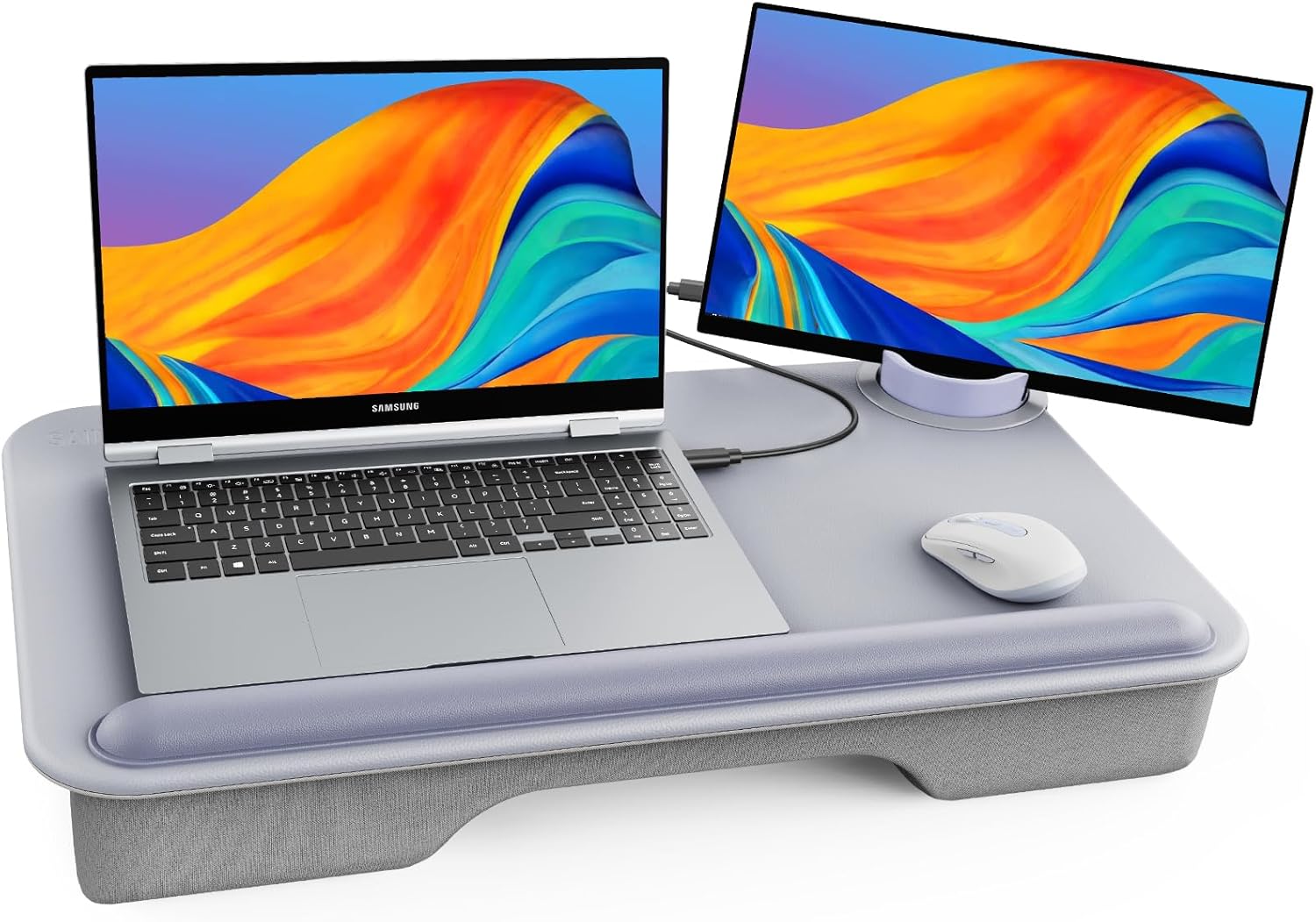 SAIJI Laptop Lap Desk - Ultimate Comfort & Convenience
