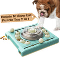 KADTC Level 2 in 1 Spinning Dog Puzzle Toy for All Dogs