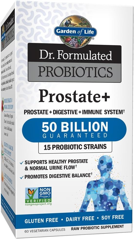 Prostate Support with Garden of Life Dr. Formulated Probiotics