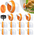 12-Port No Waste Chicken Feeder Kit | Weatherproof & DIY Friendly | Reduce Feed Waste!