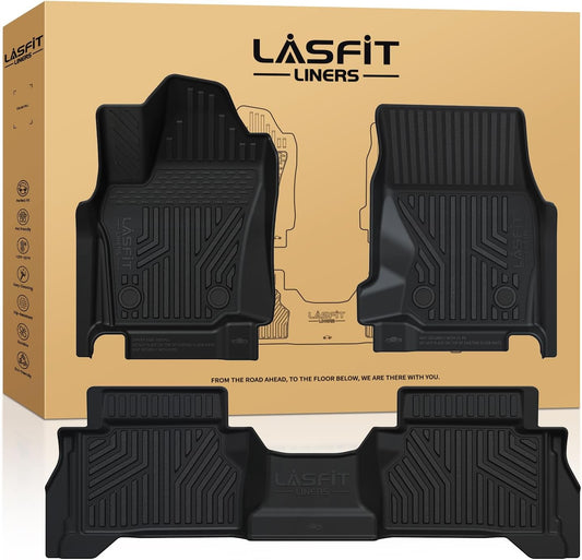 LASFIT Floor Mats for Toyota Tacoma 2024 2025 Double Cab