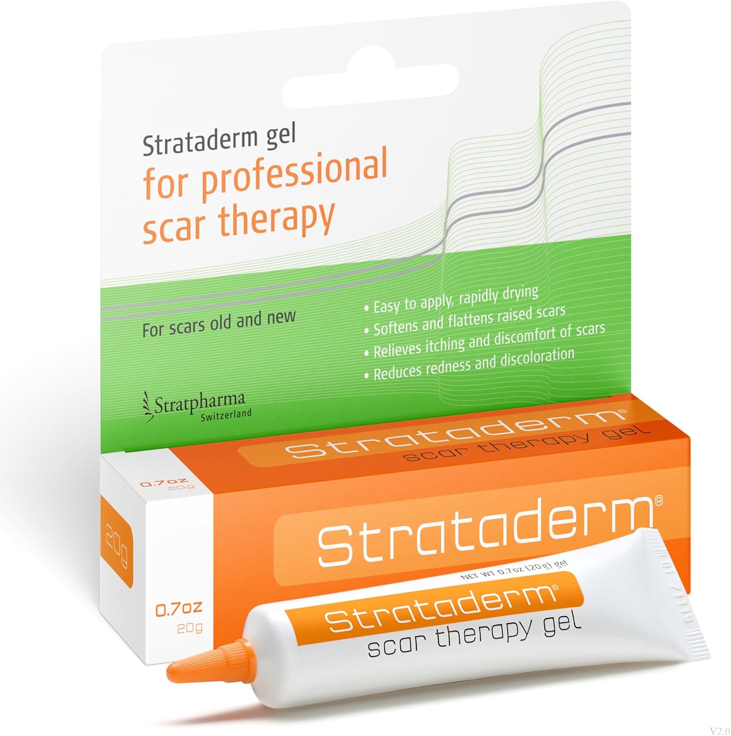 Strataderm Professional Scar Therapy Gel for Old and New Scars