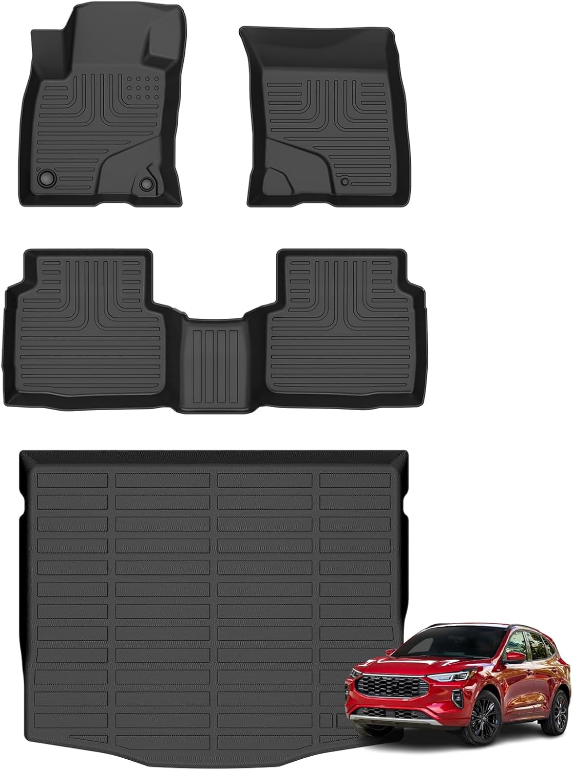 Floor Mats & Cargo Liner Set for 2020-2025 Ford Escape