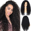 SAPPHIREWIGS Curly Lace Front Wig 26in - Natural Look, Full Density
