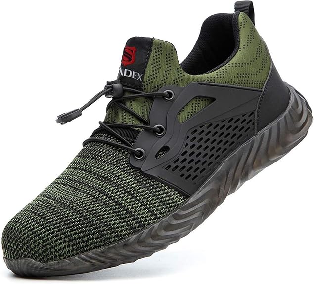 SUADEX Indestructible Steel Toe Work Shoes for Men and Women