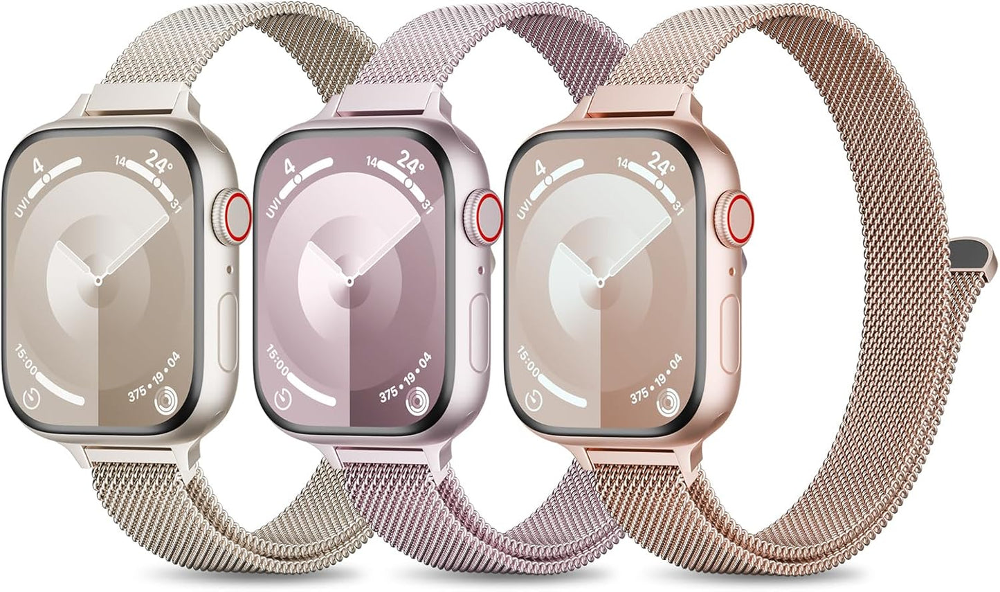 Ultra-Thin Magnetic Apple Watch Band - Slim Design