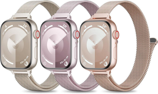 Ultra-Thin Magnetic Apple Watch Band - Slim Design