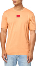 HUGO Men's Ribbed Crew Neck Regular Fit Logo T-Shirt Review