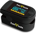 Zacurate 500C Elite Fingertip Pulse Oximeter - Clear OLED Readings