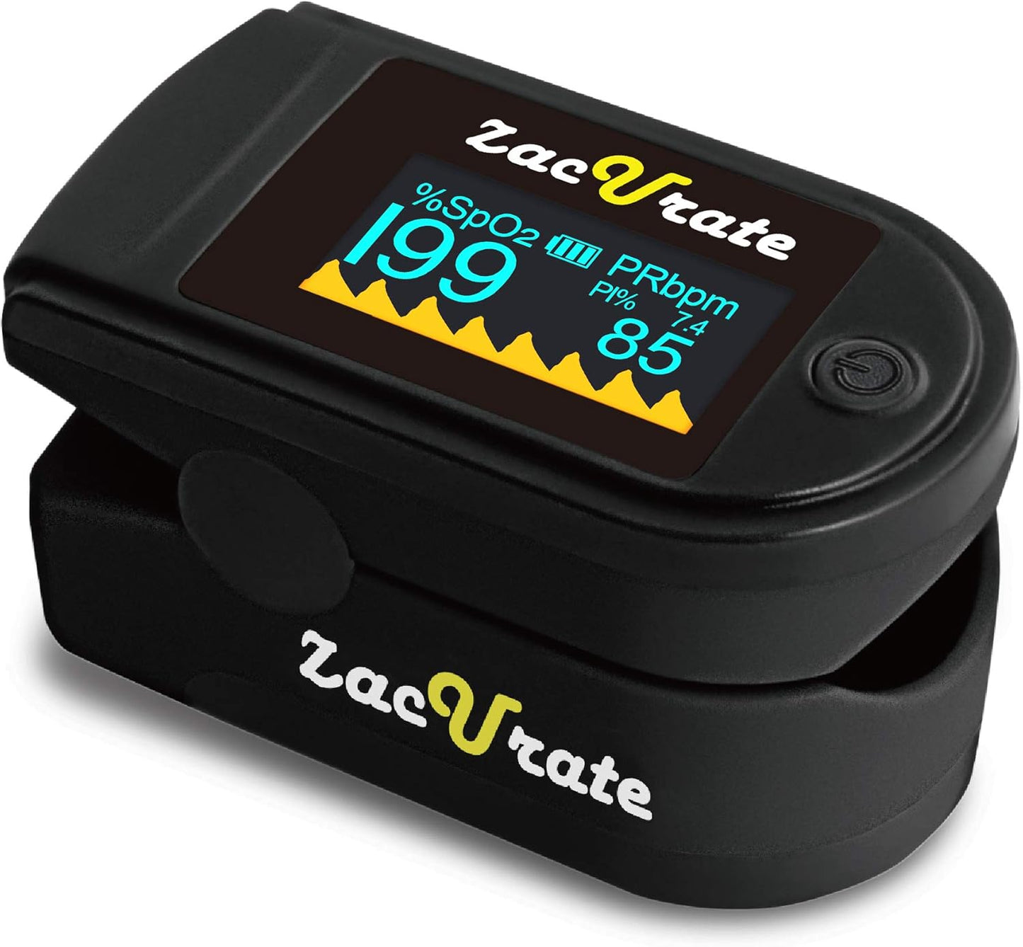 Zacurate 500C Elite Fingertip Pulse Oximeter for Accurate Readings