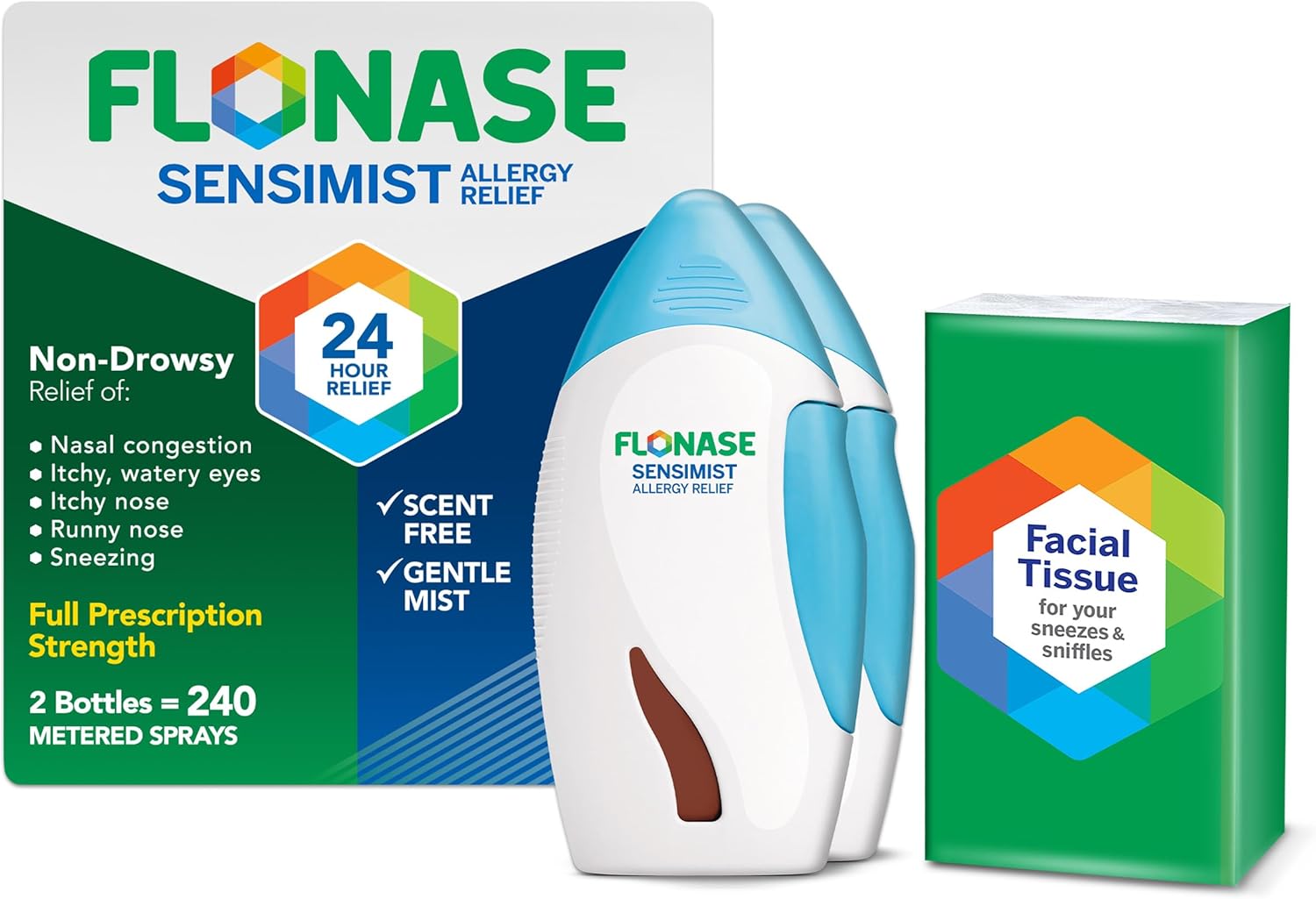 Flonase Sensimist Allergy Relief Nasal Spray for Year-Round Relief