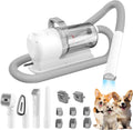Dog Grooming Kit with Vacuum and Adjustable Clippers - 6-in-1 Pet