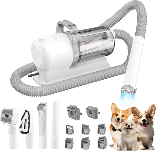 6-In-1 Pet Grooming Kit: Efficient Hair Care for Dogs & Cats