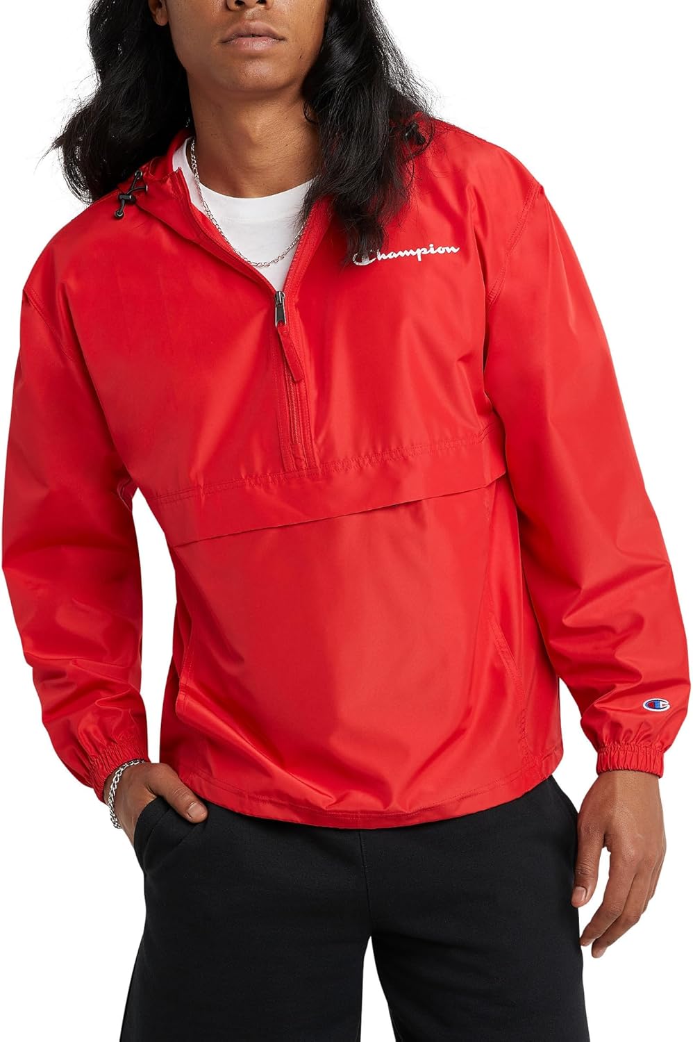 Champion Men's Stadium Full-Zip Jacket: Wind & Water Resistant