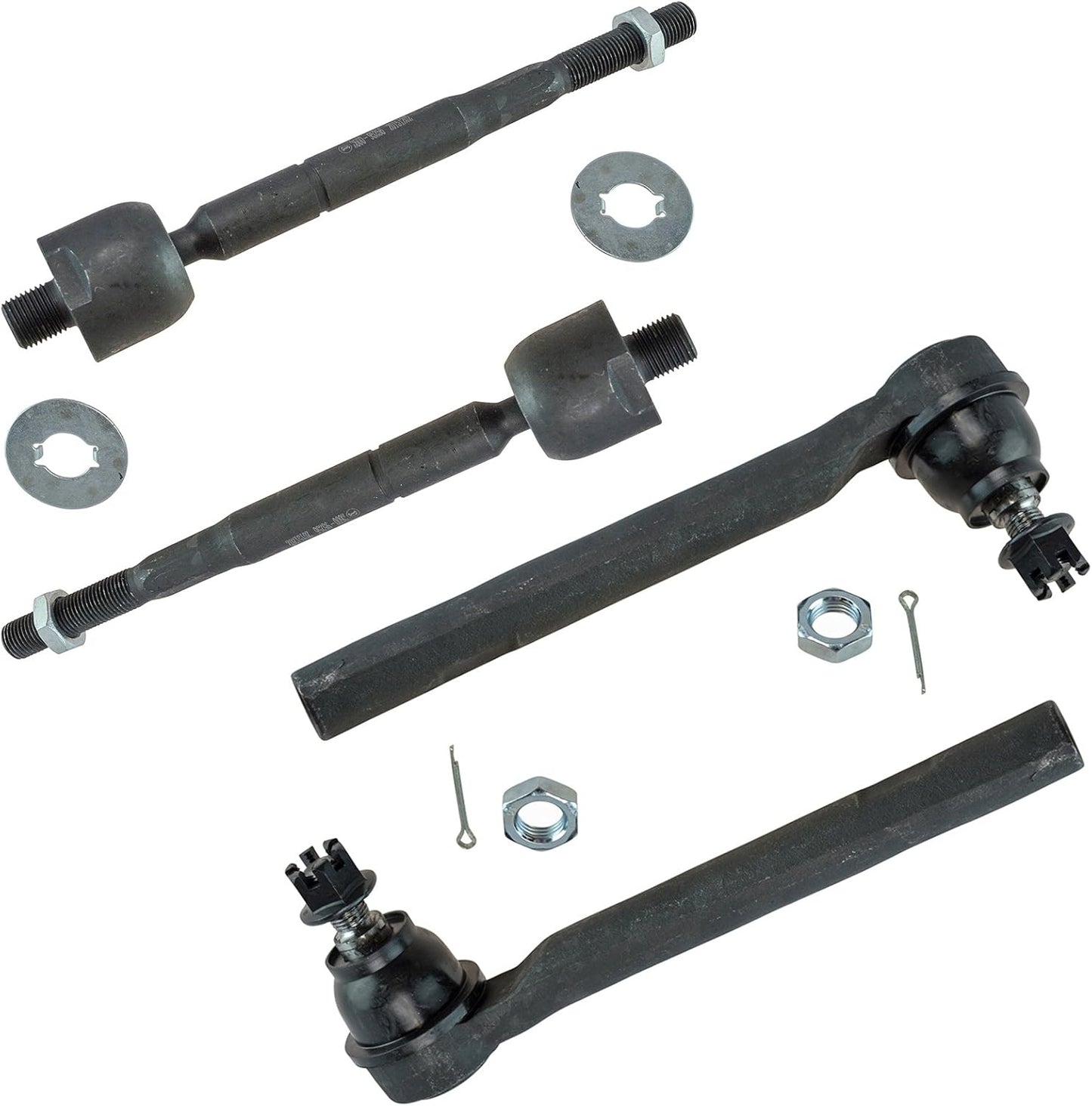 TRQ Front Tie Rod Set for 2005-2010 Honda Odyssey Vehicles