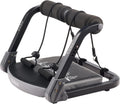 ZELUS Ab Machine with Resistance Bands - 2-in-1 Core Trainer